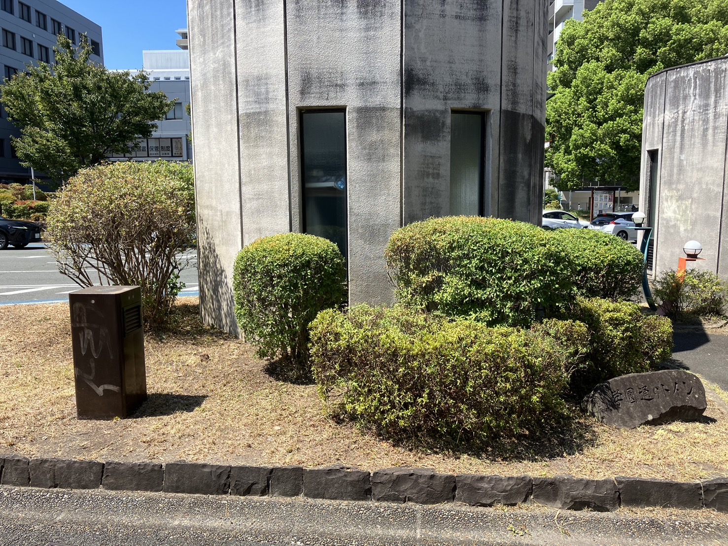 【熊本市中央区】除草作業・生垣剪定作業